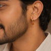 5 Mukhi Rudraksha Hoop Earrings - Pack of 2 Pairs