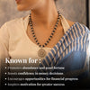 Silver Plated Karungali Sudarshan Chakra Mala