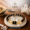 Tiger Eye & Citrine Zodiac Band for Leo (सिंह राशि)