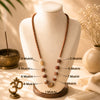 Navgrah Raksha Kavach Mala with 1-9 Mukhi Rudraksha