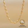 Gold Plated Tulsi Mala