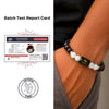 Garnet & Milky Quartz Zodiac Band for Capricorn (मकर राशि)