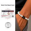 Howlite & Milky Quartz Zodiac Band for Cancer (कर्क राशि)