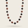 Silver Plated Divya Rudraksha Karungali Mala