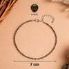 Dhanashree Pyrite Anklet