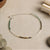 Dhanlabh Anklet with Pyrite, Tiger Eye, Citrine, Aventurine, Sphatik & Jade Beads
