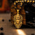 Gold Plated Bajrangbali Karungali Necklace