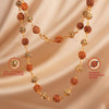 Gold Plated Rudraksha Vel Mala