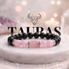 Rose Quartz Zodiac Band – Tauras (वृषभ राशि)
