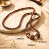 Swasth Kawach Mala with 3,5,6 Rudraksha