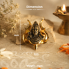 Gold Plated Cosmic Mahakal Brooch