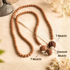 Dhan Sampatti Kawach Mala with 6 & 7 Rudraksha