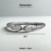Silver Plated Vel Kada