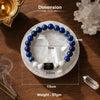 Lapis Lazuli & Howlite Zodiac Band for Libra (तुला राशि)