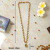 Gold Plated Shiv Shankh Rudraksha Mala