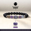 Amethyst Zodiac Band – Pisces (मीन राशि)