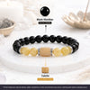 Yellow Calcite Zodiac Band – Sagittarius (धनु राशि)