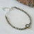 Pyrite Evil Eye Charm Bracelet