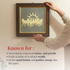 7 Horses Pyrite Frame for Vaastu