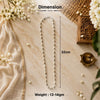 92.5 Sterling Silver Tulsi Mala