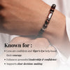 Tiger's Eye Zodiac Band – Leo (सिंह राशि)