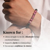 Rhodonite Zodiac Band – Libra (तुला राशि)