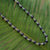 Silver Plated Eternal Karungali Mala - 9mm Beads