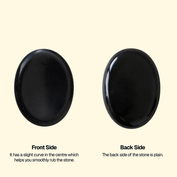 Black Obsidian Worry Stone