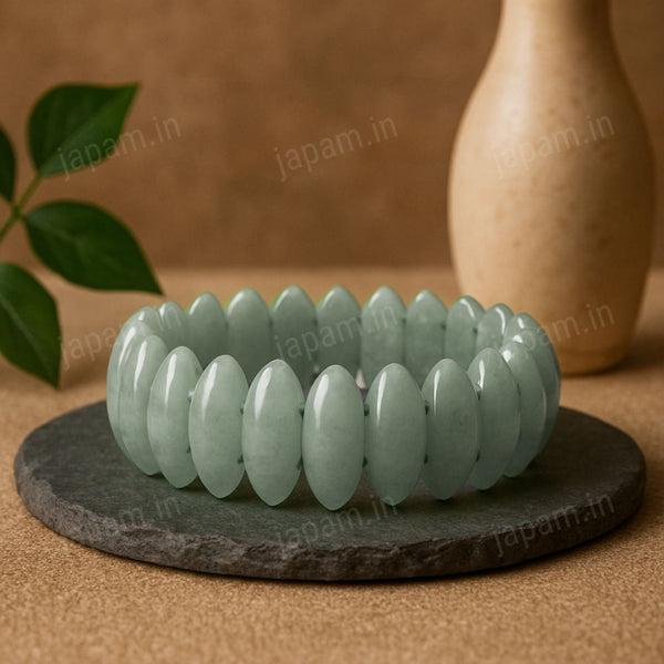 Aventurine Crested Cut Band