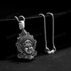 Oxi Silver Bhavani Durga Necklace
