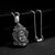 Oxi Silver Bhavani Durga Necklace