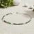 Money Magnet Anklet with Pyrite, Tiger Eye, Citrine & Aventurine Beads