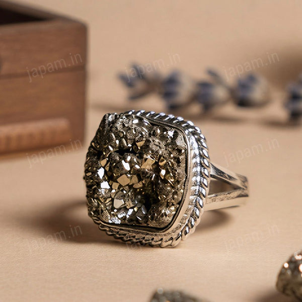 Regal Pyrite Wealth Ring